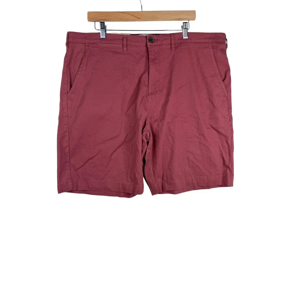New Jachs‎ Flat Front Men's Shorts size 40 Red